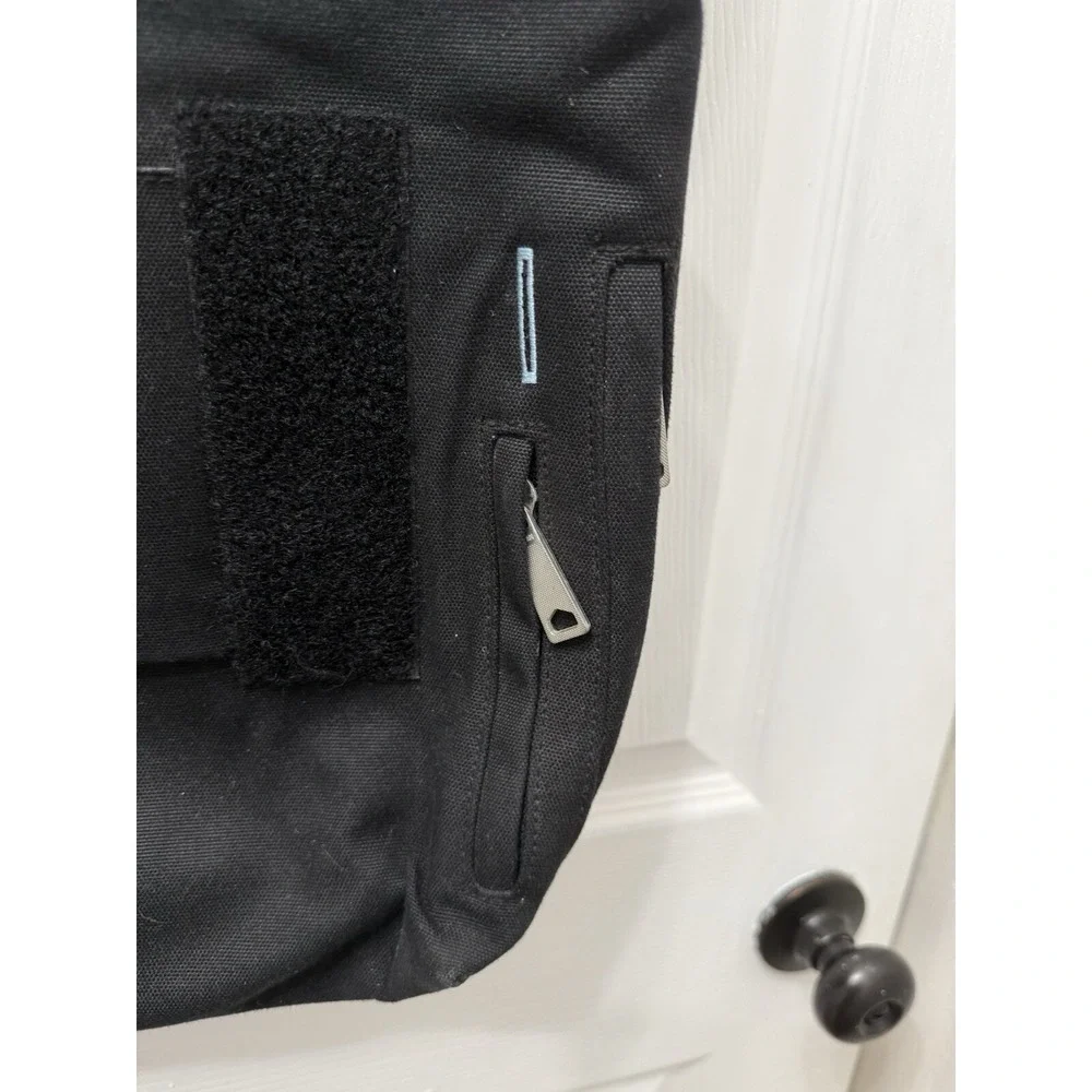 Jack Spade Mens Flap Closure‎ Messenger/ Laptop Shoulder Handbag Black